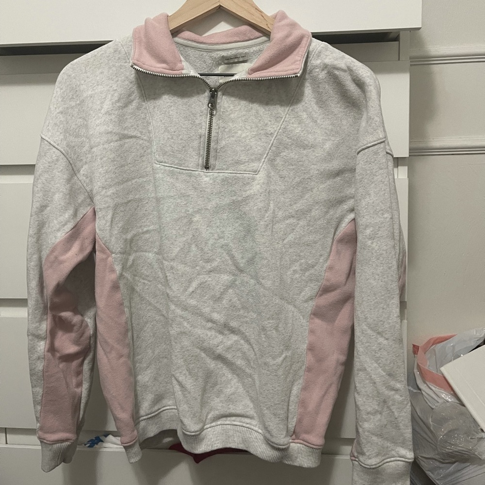 American eagle half zip sweatshirt